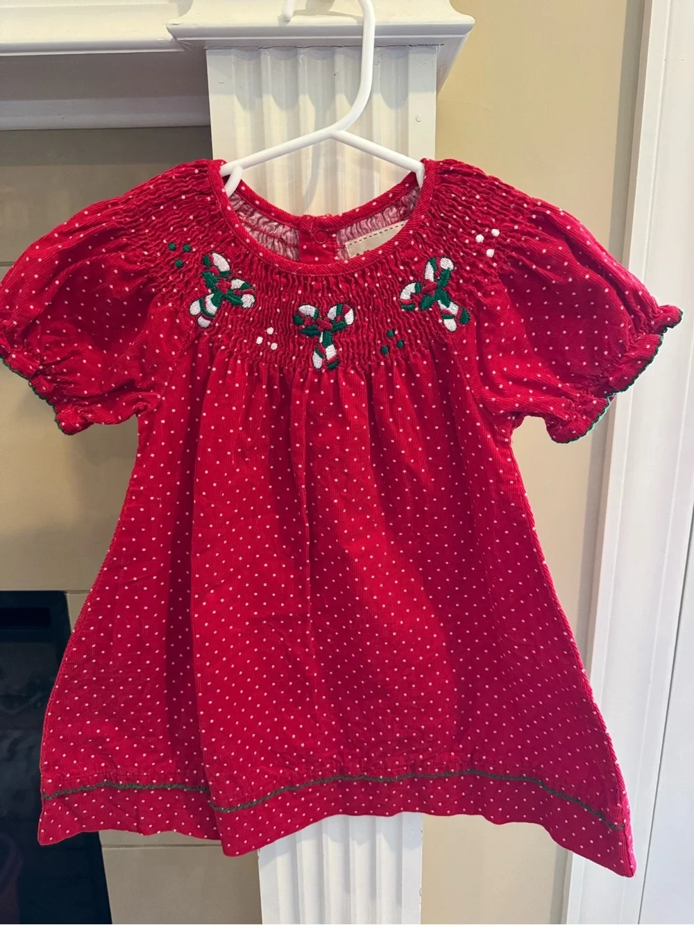 Red Smocked Holiday Dress - Kids Shirt & Top